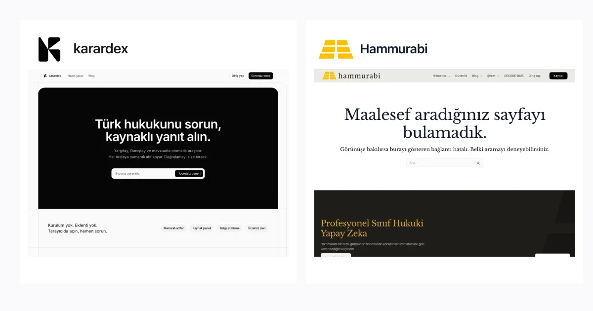 karardex vs Hammurabi: fiyat ve özellik karşılaştırması