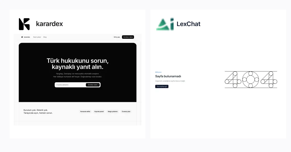 karardex vs LexChat: fiyat ve özellik karşılaştırması