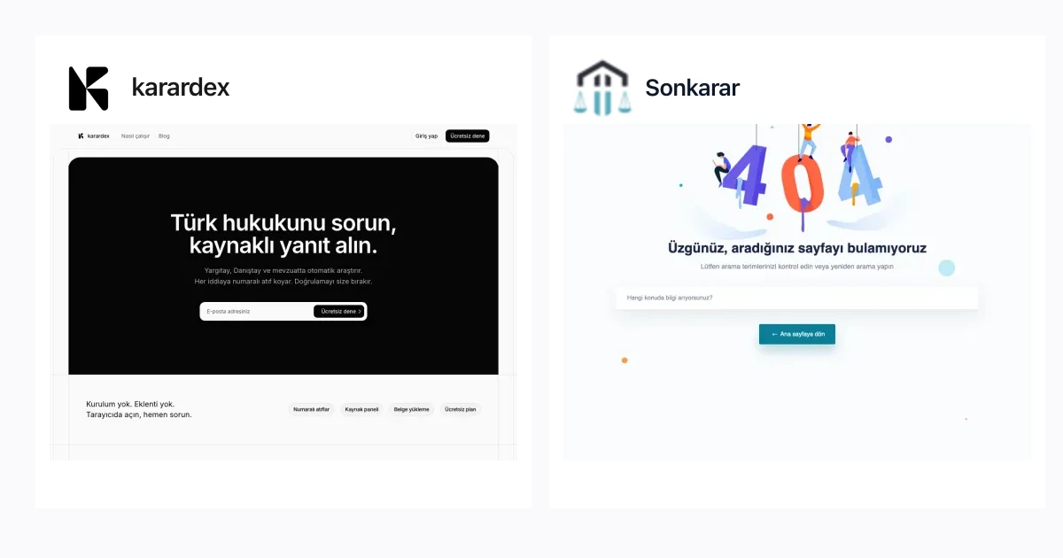 karardex vs Sonkarar: fiyat ve özellik karşılaştırması